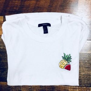 Cute Forever 21 Fruit Shirt!! 🍉🍍